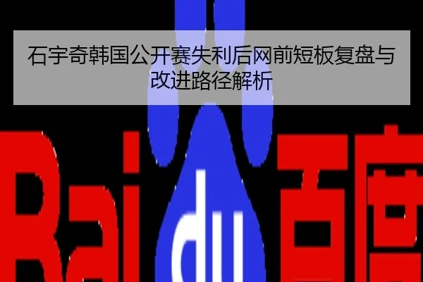 石宇奇韩国公开赛失利后网前短板复盘与改进路径解析
